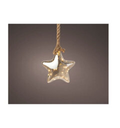 Lumineo Large Christmas Led Star Rope Light 15 Warm White Led In 20Cm Tinted Star - thumbnail 4