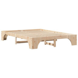 Walplus Bed Frame Solid Pine Wood 160 X 200 Cm Solid Pine Wood - thumbnail 7