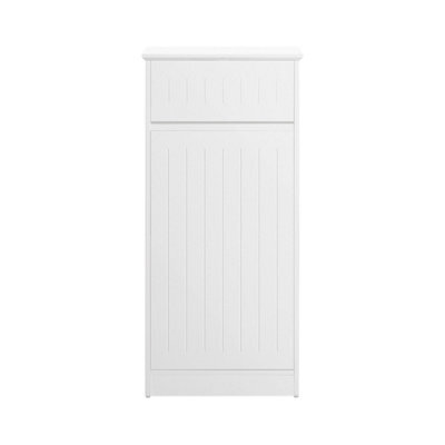 Sobuy Bzr110-W, Laundry Cabinet Laundry Chest Bathroom Storage Cabinet,white,w40Xd39Xh85 - image 1