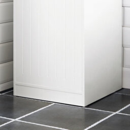 Sobuy Bzr110-W, Laundry Cabinet Laundry Chest Bathroom Storage Cabinet,white,w40Xd39Xh85 - thumbnail 5