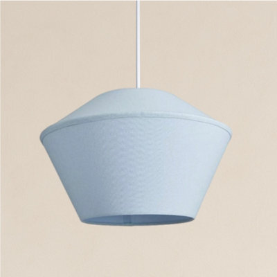 CGC Lighting Cgc Celest Pastel Blue Spherical Cotton Fabric 30Cm Lampshade - image 1