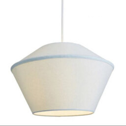 CGC Lighting Cgc Celest Pastel Blue Spherical Cotton Fabric 30Cm Lampshade - thumbnail 6