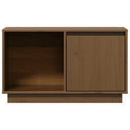 Walplus Tv Cabinet Honey Brown 74X35X44 Cm Solid Wood Pine - thumbnail 4