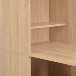 Berkfield Bar Table With Cabinet Oak 115X59X200 Cm - thumbnail 5