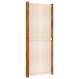 Berkfield 3-Panel Room Divider Cream White 210X180 Cm - thumbnail 7