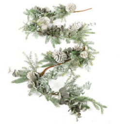 Dibor Alpine Lodge Xmas Decoration Table Garland Decorative Christmas Garland 1.5M - thumbnail 2