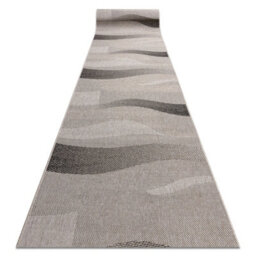 RugsX Runner Sizal Floorlux Design 20212 Silver / Black 70 Cm  70X480 Cm - thumbnail 4