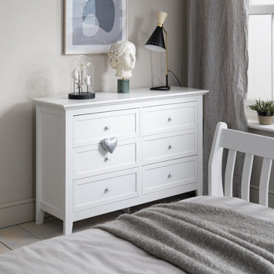 Nöa & Nani Noa & Nani Chest Of Drawers 6 Drawer In Classic White Torsby - image 1