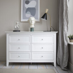 Nöa & Nani Noa & Nani Chest Of Drawers 6 Drawer In Classic White Torsby - thumbnail 2