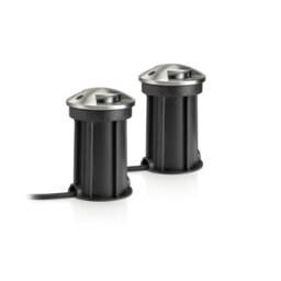 Auraglow Ip67 Anti-Dazzle Stainless Steel Gu10 Deck Light - Fitting Only - 2 Pack - thumbnail 2