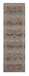 Grey Floral Persian Traditional Luxurious Rug For Living Room Bedroom And Dining Room-239Cm X 300Cm - thumbnail 6
