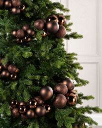 Werchristmas Espresso Bauble Cluster Arch, 60 Cm - thumbnail 3