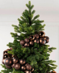Werchristmas Espresso Bauble Cluster Arch, 60 Cm - thumbnail 4