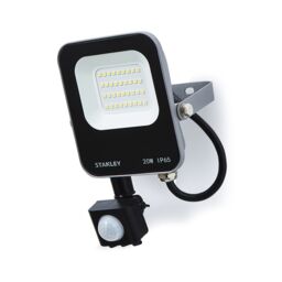 Stanley Ik10 Black Mains-Powered Cool Daylight Outdoor Led Pir Floodlight 2200Lm - thumbnail 5