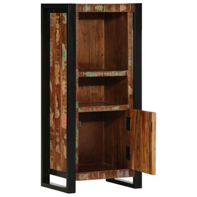 Berkfield Industrial Bathroom Cabinet 40X30X90 Cm Solid Wood Reclaimed - image 1