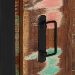 Berkfield Industrial Bathroom Cabinet 40X30X90 Cm Solid Wood Reclaimed - thumbnail 8