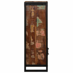 Berkfield Industrial Bathroom Cabinet 40X30X90 Cm Solid Wood Reclaimed - thumbnail 4