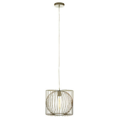 Orsina Silver Finish Pendant Lamp, Contemporary Openwork Iron Lighting, Luxe Statement Pendant Light For Living Room - image 1