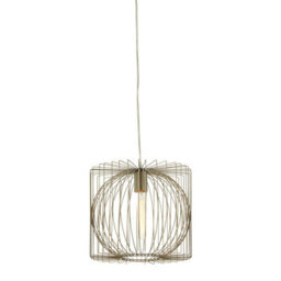 Orsina Silver Finish Pendant Lamp, Contemporary Openwork Iron Lighting, Luxe Statement Pendant Light For Living Room - thumbnail 3