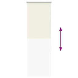 Walplus Off White Blackout Roller Blind 60X150 Cm, 55.7 Cm Fabric Width, Polyester - thumbnail 9