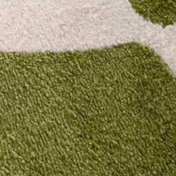 The Rugs Joli Green And White Chequered Rug Soft Dense Pile Easy To Clean And Pet Friendly For Living Rooms And Bedrooms - thumbnail 5
