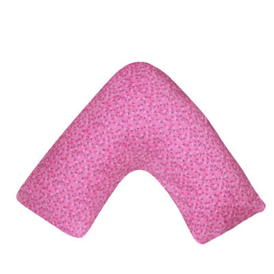 ARLinens Printed V Shaped Pillowcase Polycotton Orthopedic Back&neck Suport V Cover 74X34Cm