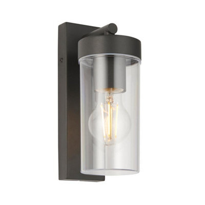 Luminosa Lighting Luminosa Hayden Outdoor Wall Anthracite Grey Ip44 - image 1