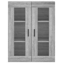 Berkfield Highboard Grey Sonoma 69.5X34X180 Cm Engineered Wood - thumbnail 6