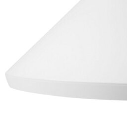 Wyld And Coco Aluminium Cone Pendant, Reflective Gold Interior, White Shade, Red Cord - thumbnail 5