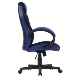 Rg-Edge Gaming Office Chair With High Back, Padded Armrests & Adjustable Height - Blue - thumbnail 8