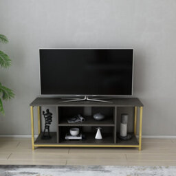 Decorotika Rinaldo Furniture  Tv Stand Gold Frig