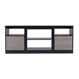 Gainoom Tv Stand W/ Led Lights For 65Inch Tvs Entertainment Center W/ Adjustable Shelf - thumbnail 2