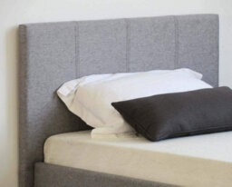 Home Treats Side Lift Ottoman Bed Double 4Ft6 Storage Bed Frame Grey - thumbnail 4