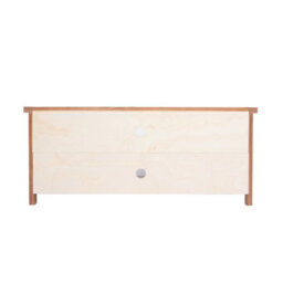 Cabinet Bits Tirolo Lacquered 2 Door Tv Cabinet Brass Knob - thumbnail 8