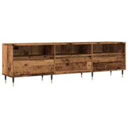 Berkfield Tv Cabinet Old Wood 150X30X44.5 Cm Engineered Wood - thumbnail 2