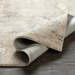 Livabliss Nathan-Abstract Beige Grey Brown Modern Marble Fringe Living Dining Bedroom Rug 152 X 225 Cm Easy Care, Non Shedding - thumbnail 4