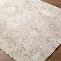 Livabliss Nathan-Abstract Beige Grey Brown Modern Marble Fringe Living Dining Bedroom Rug 152 X 225 Cm Easy Care, Non Shedding - thumbnail 6
