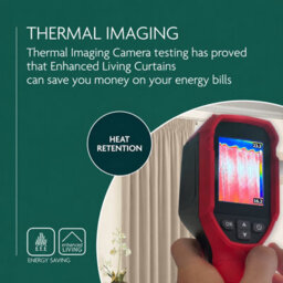 Aspire Homeware Cream Plain Blackout Curtain Room Darkening Pencil Pleat Curtain Pair (W)117Cm X (D)137Cm With Tie Back Pair - thumbnail 2