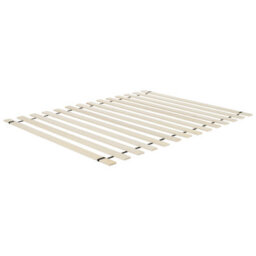 Beliani Bed Fabric Ambassador 140 X 200 Cm (Eu Double) Beige - thumbnail 6