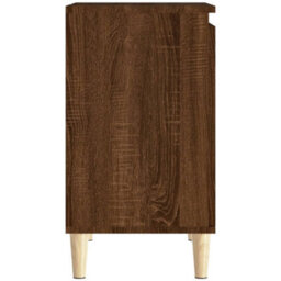 Berkfield Sink Cabinet Brown Oak 58X33X60 Cm Engineered Wood - thumbnail 8