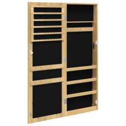 Vidaxl Mirror Jewellery Cabinet Wall Mounted 37.5X10X106 Cm - thumbnail 5