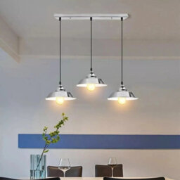 Modern 3 Way Pendant Ceiling Light E27 Kitchen Dining Lamp - thumbnail 1