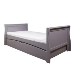VICULII Gilbert Cot Bed Grey With Drawer And Mattress - thumbnail 4
