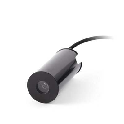 Luminosa Lighting Luminosa Grund Integrated Led Outdoor Recessed Downlight Ceiling Light Black, Ip67