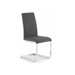 Julian Bowen Set Of 2 Roma Cantilever Dining Chairs Slate Grey - thumbnail 4