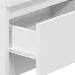 Berkfield Bedside Cabinets 2 Pcs With 2 Drawers White 40X33X60 Cm - thumbnail 9