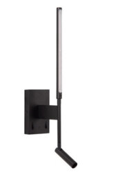 Lucide Finan Wall Light - Led - 2700K - With Usb Charging Point - Black - thumbnail 2