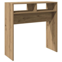 Berkfield Console Table Artisan Oak 78X30X80 Cm Engineered Wood - thumbnail 2