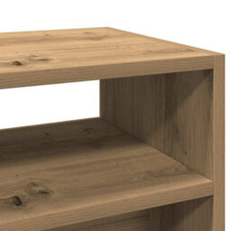 Berkfield Console Table Artisan Oak 78X30X80 Cm Engineered Wood - thumbnail 7