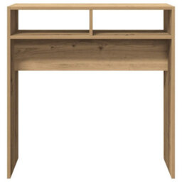 Berkfield Console Table Artisan Oak 78X30X80 Cm Engineered Wood - thumbnail 4
